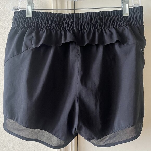 Athleta Mesh Race Run Short 4" Black Women’s Size Small - Picture 8 of 10